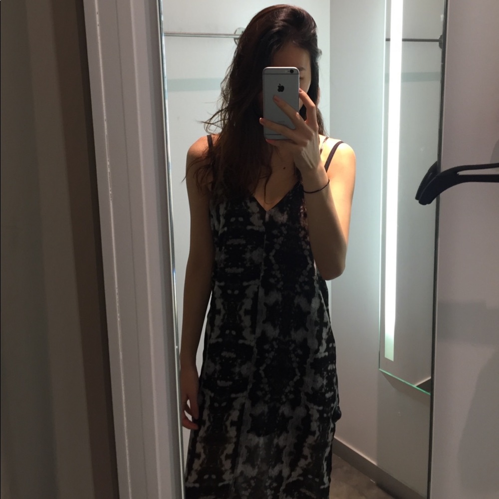 Long slip dress